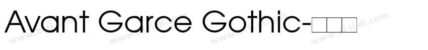 Avant Garce Gothic字体转换